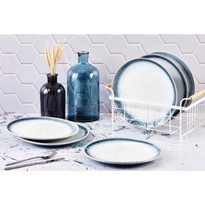 Assiette - azur