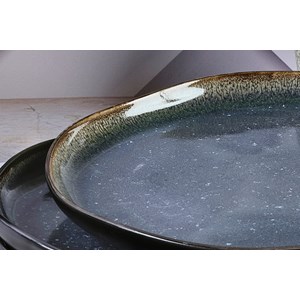 Assiette 26cm - bleu nuit