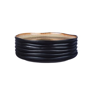 Assiette 26cm - marron sauvage