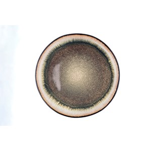 Assiette 26cm - marron sauvage