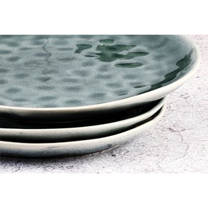 Assiette 28,5cm - pétrole