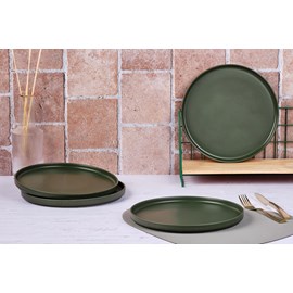 Assiette - 4 pc - olive
