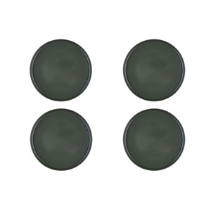 Assiette - 4 pc - olive