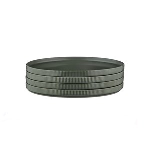 Assiette - 4 pc - olive