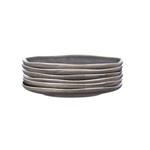 Assiette 27cm - gris béton