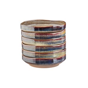 Assiette creuse 21cm - basalte