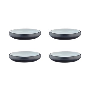 Assiette creuse - 4 pc - onyx