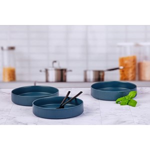 Assiette creuse - 4 pc - marine