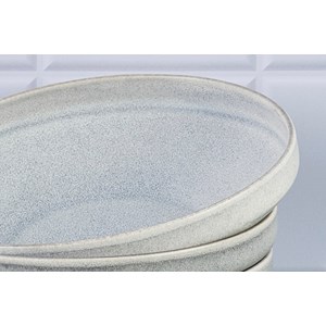 Assiette creuse 20cm - gris lune