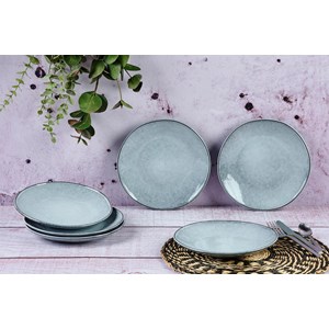 Assiette - gris orage