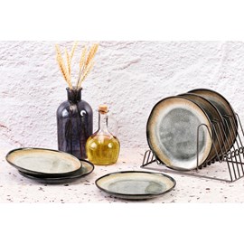 Assiette 20,5cm - terre