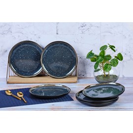 Assiette - bleu nuit