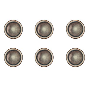 Assiette - marron sauvage