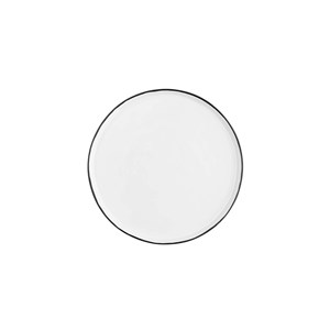 Assiette - 4 pc - blanc neige