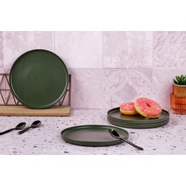 Assiette - 4 pc - olive