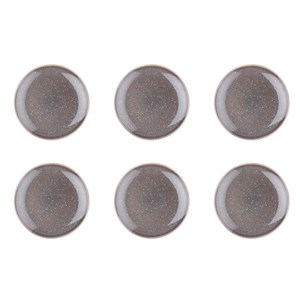 Assiette - gris béton