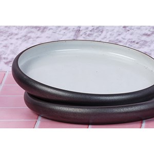 Assiette 15,5cm - 4 pc - onyx