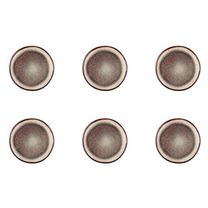 Assiette 16cm - marron sauvage