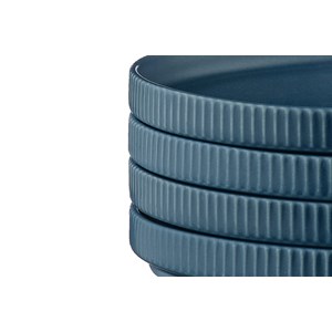 Assiette 16,5cm - 4 pc - marine
