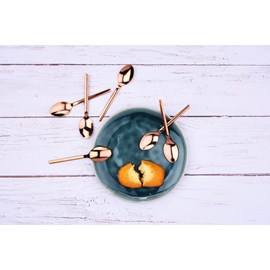 Coffret 6 petites cuillères - copper