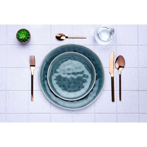 Coffret 6 petites cuillères - copper