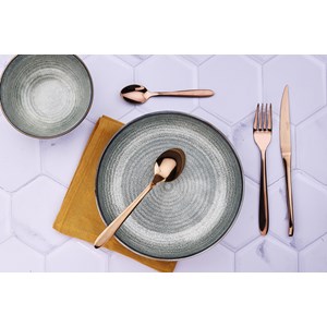 Coffret 6 petites cuillères - copper