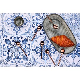 Coffret 6 petites cuillères - copper