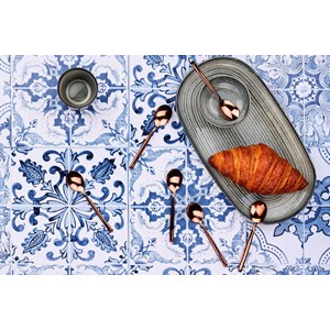 Coffret 6 petites cuillères - copper