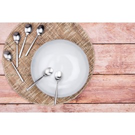 Coffret 6 petites cuillères - silver