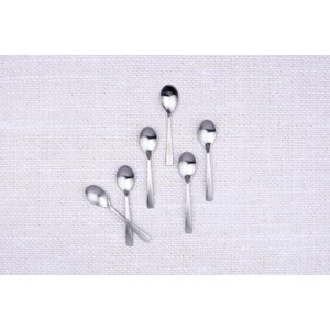 Coffret 6 petites cuillères - silver