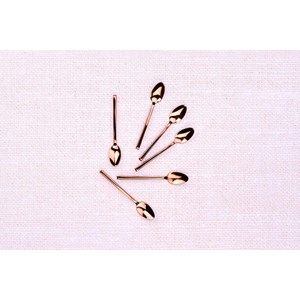 Coffret 6 petites cuillères - copper