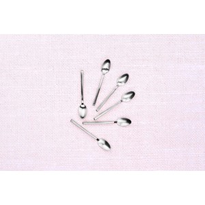 Coffret 6 petites cuillères - silver