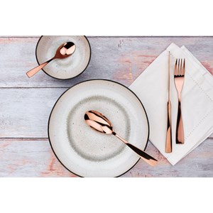 Coffret 6 petites cuillères - copper