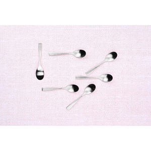 Coffret 6 petites cuillères - silver