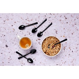 Coffret 6 petites cuillères - black