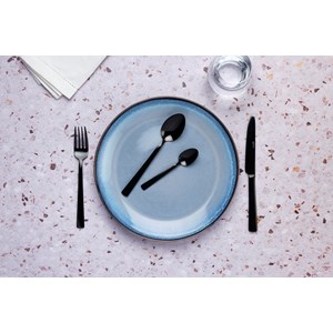 Coffret 6 petites cuillères - black