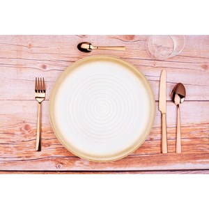 Coffret 6 petites cuillères - copper