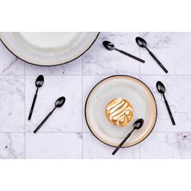 Coffret 6 petites cuillères - black