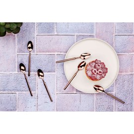 Coffret 6 petites cuillères - copper