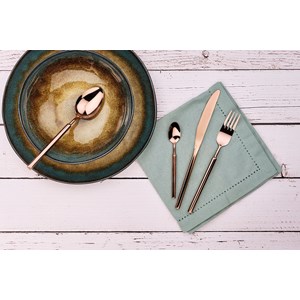 Coffret 6 petites cuillères - copper