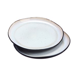 Plateau de service - blanc ivoire