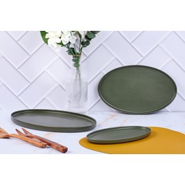 Plateau de service - 3 pc - olive
