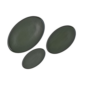 Plateau de service - 3 pc - olive