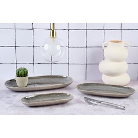 Plateau de service - 3 tailles - gris