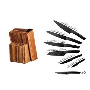 Bloc couteaux de cuisine et  à steak