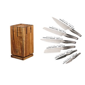 Bloc couteaux de cuisine larus skagen