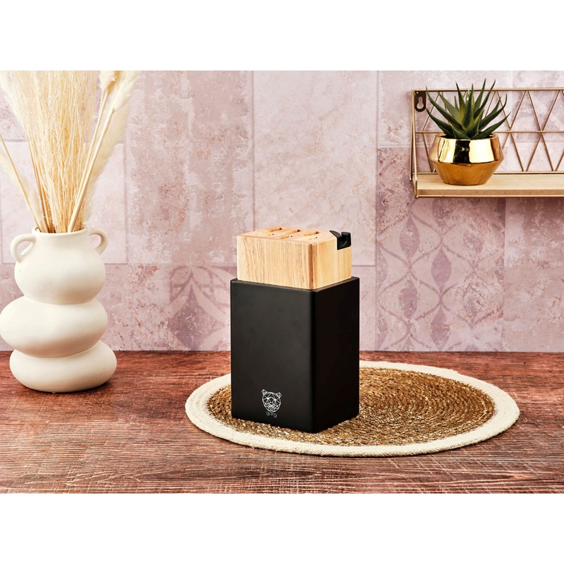 Bloc couteaux avec aiguiseur intégré