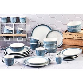 Service complet - 30 pc - azur