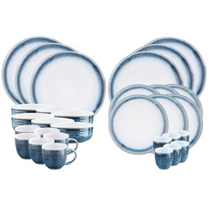 Service complet - 30 pc - azur