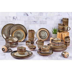 Service complet - 36 pc - basalte
